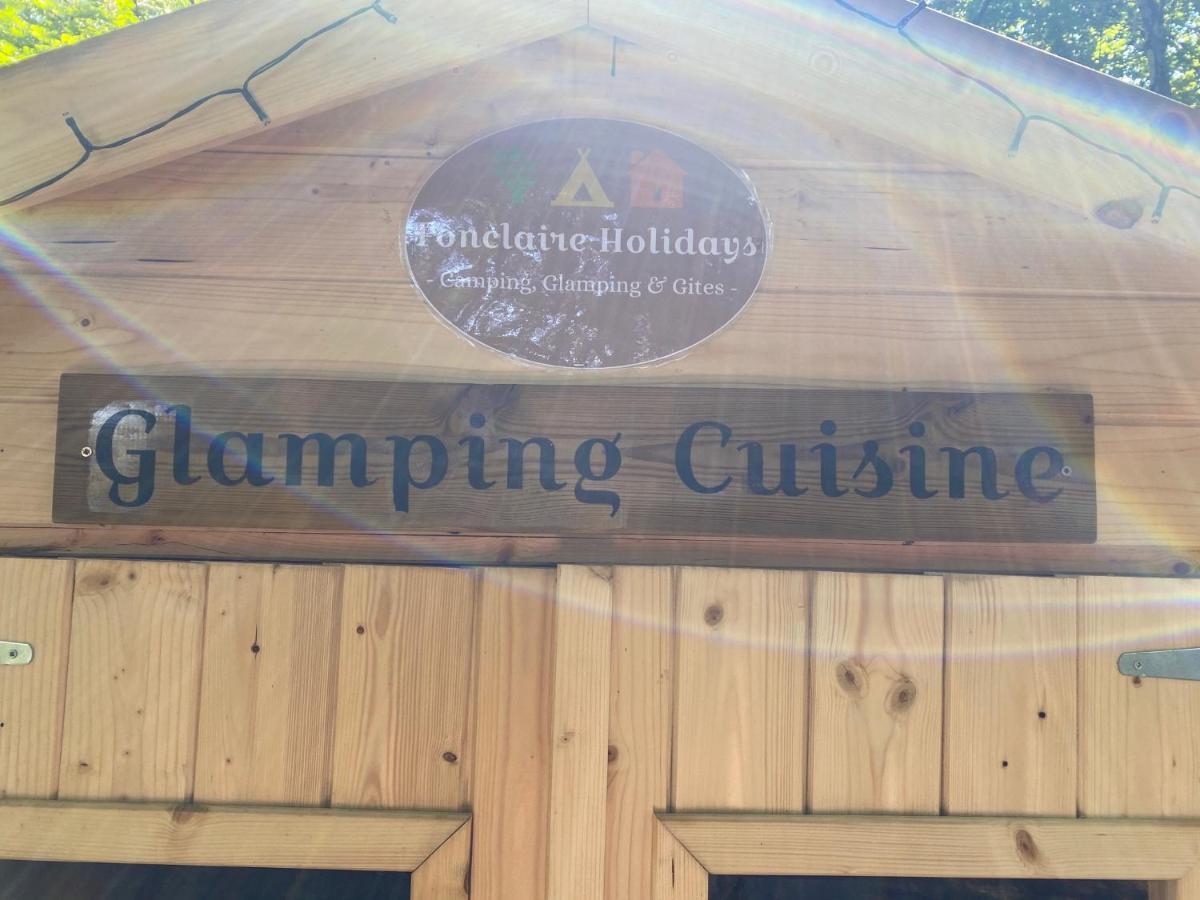 Fonclaire Holidays Glamping 'Luxury Camping' Blond エクステリア 写真